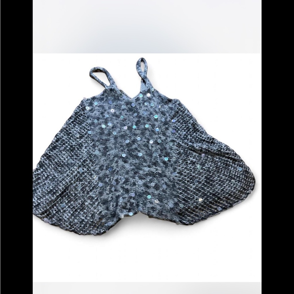Free People sequin festival Knit Sweater